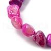 Natural Agate Beads Strands G-RM241227-04-3