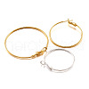 Brass Hoop Earrings KK-TA0007-79-NF-6
