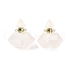 Gemstone Perfume Bottle Pendants G-L623-08G-2