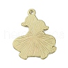 Light Gold Tone Alloy Enamel Pendants ENAM-C013-01B-2