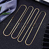 Unicraftale Trendy Men's 304 Stainless Steel Herringbone Chain Necklaces NJEW-UN0001-16G-3