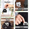 CREATCABIN Pocket Hug Token Long Distance Relationship Keepsake Keychain Making Kit DIY-CN0002-67H-5