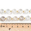 Natural Quartz Crystal Beads Strands G-U023-A07-01-5
