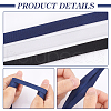  3 Bundle 3 Colors Fold Over Satin Ribbon SRIB-NB0001-17-5