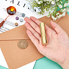 Brass Stamp Head DIY-WH0308-06K-6