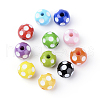 Opaque Acrylic Beads SACR-S146-14mm-M-1