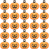 Gorgecraft 20Pcs Halloween Pumpkin Bell  KKB-GF0001-01-1