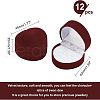 Heart Shape Velvet Ring Boxes VBOX-PH0001-01-2