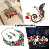 Fingerinspire 64Pcs 4 Style Glass Rhinestone Cabochons RGLA-FG0001-12-7