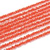 Glass Beads Strands GLAA-L031-01-C02-1