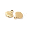 304 Stainless Steel Charms STAS-L022-508G-2