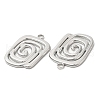 Non-Tarnish 304 Stainless Steel Pendants STAS-L020-007P-2