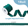 FIBLOOM 10 Yards Polyester Pleated Edged Ribbon for Clothing Decoration DIY-FI0001-13G-9