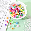 Plastic Pearlized Beads KY-YW0001-09-7