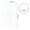 Transparent Acrylic for Picture Frame DIY-WH0204-82B-2