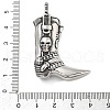 304 Stainless Steel Pendants STAS-V008-11AS-3