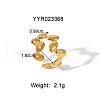 Stainless Steel Cuff Rings for Women CD9702-5-2