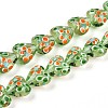 Handmade Lampwork Beads Strands LAMP-N028-02D-1