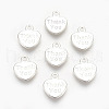 Tibetan Style Alloy Charms TIBEP-A15913-S-RS-1