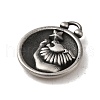 304 Stainless Steel Pendants STAS-L022-306AS-05-2