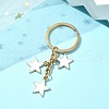 Star Alloy Enamel Keychain KEYC-YW00144-05-1