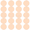 WADORN 20Pcs Copper Sheets KK-WR0001-24B-1