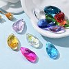 72Pcs 12 Colors Birthstone Charms Glass Pendants RGLA-ZZ0001-02-9x15mm-5