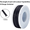 BENECREAT Round Aluminum Wire AW-BC0003-32C-1.5mm-3