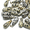 Natural Dalmatian Jasper Pendants X-G-T081-24-1