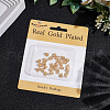 Beebeecraft 30Pcs Brass Tube Bails KK-BBC0015-15-6