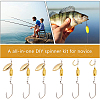 SUPERFINDINGS 60Pcs Iron Fishing Lures AJEW-FH0003-47-4