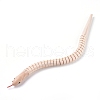 Unfinished Wooden Wiggly Snakes DIY-WH0163-12A-1