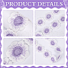 Polyester Flower Lace Ribbon OCOR-WH20001-03A-6