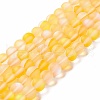 Synthetic Moonstone Beads Strands G-E573-01B-02-2