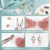   720Pcs 36 Style Iron Ribbon Crimp Ends FIND-PH0004-80-7