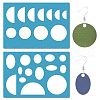 Acrylic Earring Handwork Template DIY-WH0359-005-1