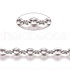 Tarnish Resistant 304 Stainless Steel Coffee Bean Chain CHS-G011-17P-1