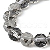 Electroplate Glass Beads Strands EGLA-L045-G-PL04-3