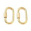 304 Stainless Steel Locking Carabiner STAS-C092-09B-G-1