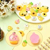 30Pcs 10 Styles Resin Decoden Cabochons CRES-YW0002-15-3