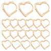 SUNNYCLUE 10 Pairs Brass Hoop Earrings for Women EJEW-SC0001-63A-1