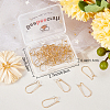 Beebeecraft 50Pcs 304 Stainless Steel Hoop Earrings Findings STAS-BBC0001-23-7