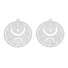 Non-Tarnish 304 Stainless Steel Filigree Pendants X-STAS-S118-054-1