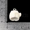 Flocky Resin Pendants FIND-I044-21-3