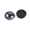 Synthetic Non-magnetic Hematite Cabochons G-T020-18mm-35-2