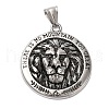 304 Stainless Steel Pendants STAS-Z067-03P-1
