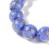 Handmade Gold Sand Lampwork Beads X-LAMP-Z009-01O-4