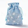 Burlap Packing Pouches Drawstring Bags ABAG-L016-A03-3