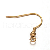 Ion Plating(IP) 304 Stainless Steel Earring Hooks X-STAS-F075-41-1