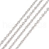 Tarnish Resistant 304 Stainless Steel Cable Chains CHS-N002-02B-P-1